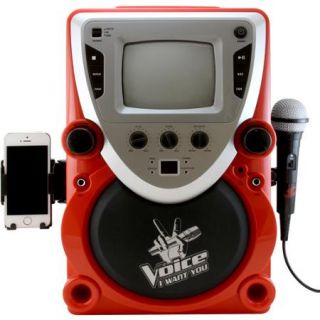 Sakar The Voice KTV2000 WAL CD Karaoke System with Screen