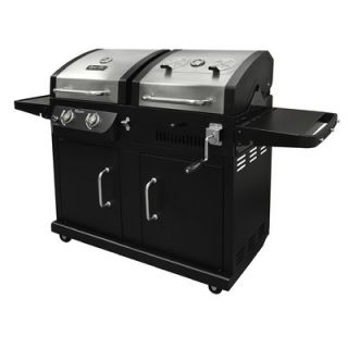 Dyna Glo Gas Grill with Adjustable Charcoal Tray