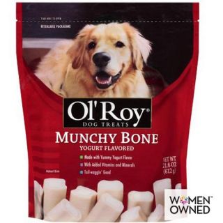Ol' Roy Munchy Bone Yogurt Flavored Dog Treats, 21.60 oz