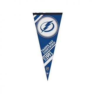 NHL Team Logo 17" x 40" Premium Pennant   Tampa Bay Lightning   7800135
