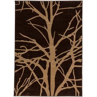 Well Woven Well Woven Modern Ruby Tree Branches Brown 710 X 910
