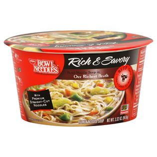 Nissin  Bowl Noodles Soup, Ramen Noodle, Beef Flavor, 3.32 oz (94 g)