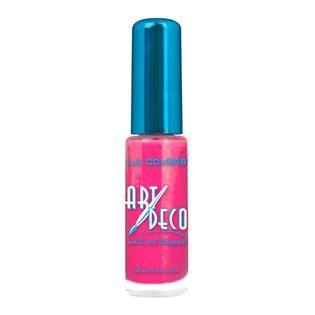 Colors Art Deco Nail Art 927 Poppin Pink, 0.25 fl oz, 7.5 ml