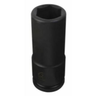 Sunex 2617 1/2" Drive 6 Point Extra Thin Wall Deep Impact Socket, 17mm
