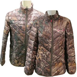 Your Choice of His or Hers   Realtree Xtra Ultra Light Packable Down Jacket