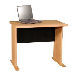 Rush Furniture Modular Real Oak Wood Veneer Furniture Panel Desk Shell