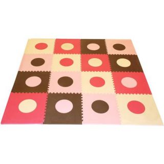 Seed Sprout   Playmat Set, Pink and Brown
