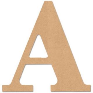 MDF Classic Font Wood Letters & Numbers 9.5" Letter A