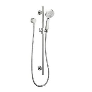 American Standard Round Water Saving 3 Spray Wall Bar Shower Kit in Polished Chrome 1662801.002