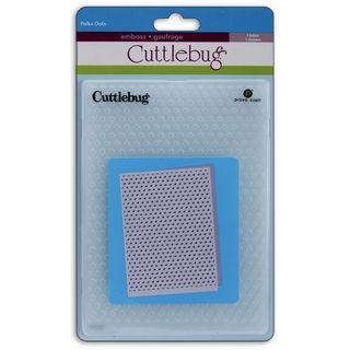 Cuttlebug 5X7in Embossing Folder Polka Dots