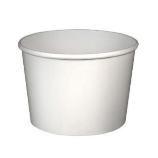 32 Oz Flexstyle Double Poly Paper Containers in White