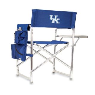 Picnic Time 1 Indoor/Outdoor Aluminum Metallic Kentucky Wildcats Standard Folding Chair