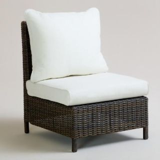 All Weather Wicker Solano Sectional Armless Chair