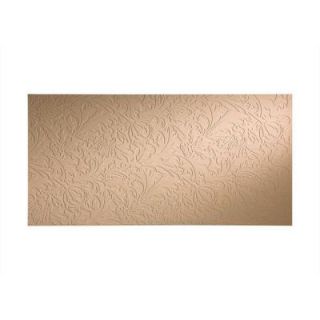 Fasade Nettle 96 in. x 48 in. Decorative Wall Panel in Bisque S78 38