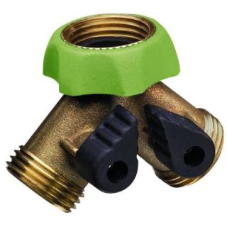 Ray Padula PRO Series Deluxe Brass Hose Adapter Faucet Y Splitter RP SIY3