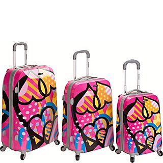 Rockland Luggage 3 Piece Reserve Hardside Luggage Set