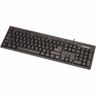 Manhattan Enhanced USB Keyboard, Black