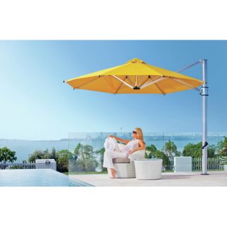 13 ft. Octagonal Commercial Grade Eclipse Cantilever Umbrella Set with
