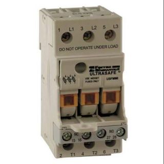 MERSEN USFMCCMI Fuse Holder,30A AC,600V,3Pole,FingerSafe