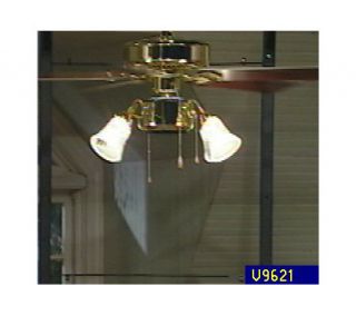 Pelonis 52 Ceiling Fan w/ Built in Ceramic Heater —