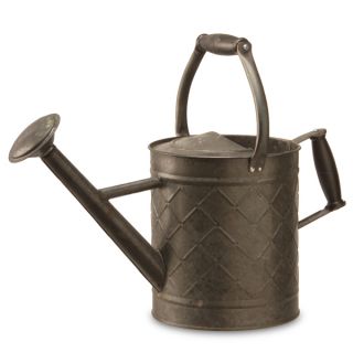 12 inch Antique Black Metal Watering Can