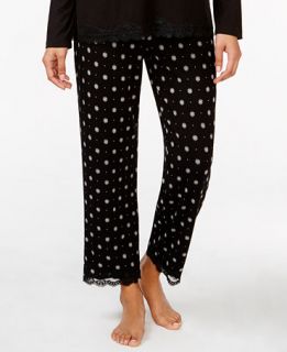 Alfani Lace Trim Pajama Pants, Only at   Bras, Panties