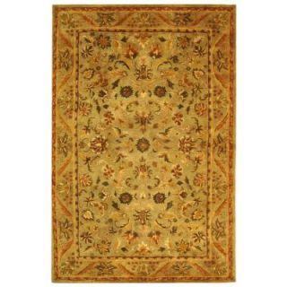 Safavieh Antiquity Olive/Gold 5 ft. x 8 ft. Area Rug AT52A 5