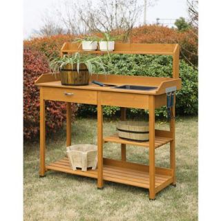 Convenience Concepts Planters and Potts Deluxe Potting Bench