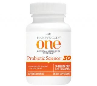 Natures Code ONE 30 Count 30 Billion CFU Probiotic Supplement —
