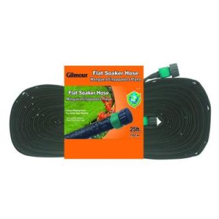 Gilmour 5/8 in. Dia x 25 ft. Flat Soaker Water Hose 27025HD
