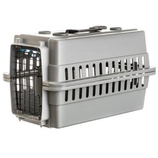 Petmate Traditional Pet Kennel   Grey Dogs 10 20 lbs   (24 in L x 16.3 in W x 14.8 in H)