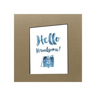 Hello Handsome Poster Gallery Graphic Art by Americanflat
