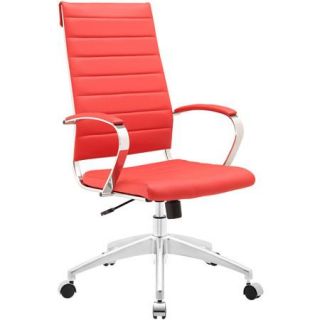 Modway Jive Highback Office Chair, Red