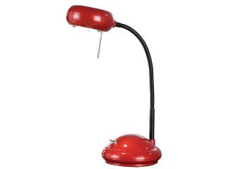 Normande Lighting GP2 221 Red Halogen Desk Lamp