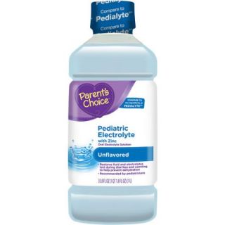 Parent's Choice   Pediatric Electrolyte Drink, Unflavored, 1 liter