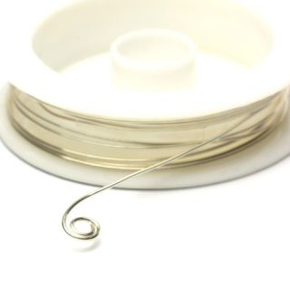 20 Gauge Wire, Silver, 6'/1.83m