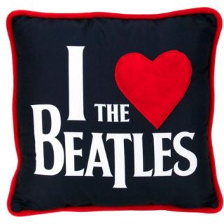 Beatles I Heart Beatles Decorative Pillow