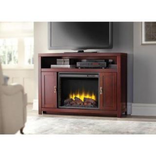 Home Decorators Collection Shavano 48 in. Media Console Electric Fireplace in Cherry 238 46 68M Y