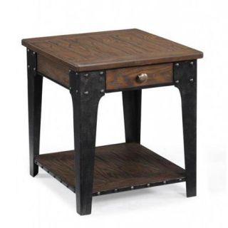 Lakehurst Wood Rectangular End Table