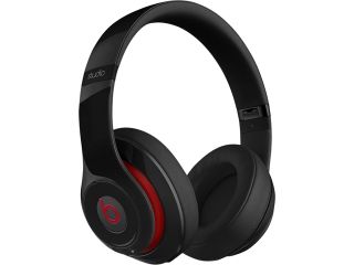 Refurbished Beats by Dr. Dre Black MH792AM/A Studio Over Ear Headphones