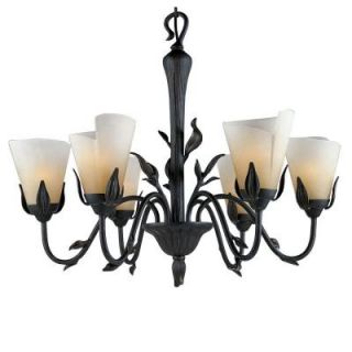 Home Decorators Collection Yuma 6 Light Imperial Bronze Chandelier 3194400290