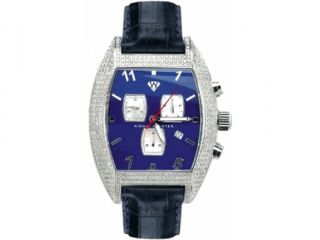Aqua Master Men's Style Diamond Watch, 3.50 ctw
