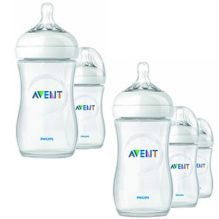 Philips AVENT Natural 9 ounce Feeding Bottle with Travel Case