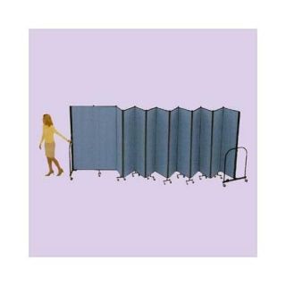Screenflex Commercial Edition Thirteen Panel Portable Room Divider