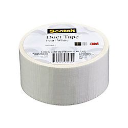Scotch Colored Duct Tape 1 78 x 20 Yd. White