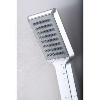 Dual Function Shower Panel with Six Body Jets by Aston