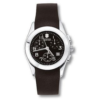 Swiss Army Mens Alliance Chronograph Rubber Strap Watch  