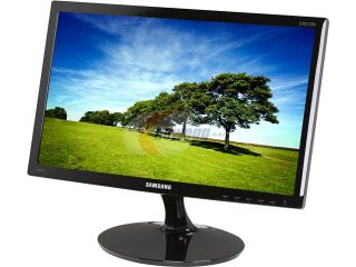 SAMSUNG S19C150F Glossy Black 18.5" 5ms (GTG) Widescreen LED Backlight LCD Monitor 200 cd/m2 Mega Infinite DCR (700:1)