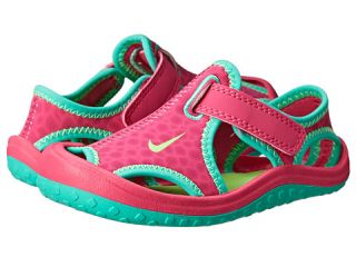Nike Kids Sunray Protect (Infant/Toddler) Hot Pink/Menta/Flash Lime