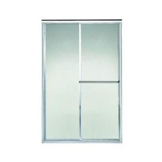 STERLING Deluxe 57 3/8 in. x 65 1/2 in. Framed Sliding Shower Door in Silver 5960 57S